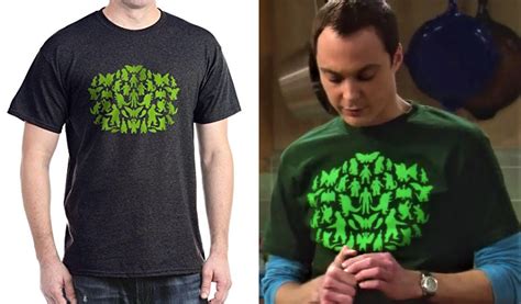 Sheldon shirts from big bang theory - Browse through the large selection of Sheldon Shirts as worn by Jim Parsons on Season 8 of The Big Bang Theory and find out where to buy these tees.
